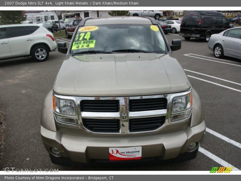 Light Khaki Metallic / Dark Khaki/Medium Khaki 2007 Dodge Nitro SLT 4x4