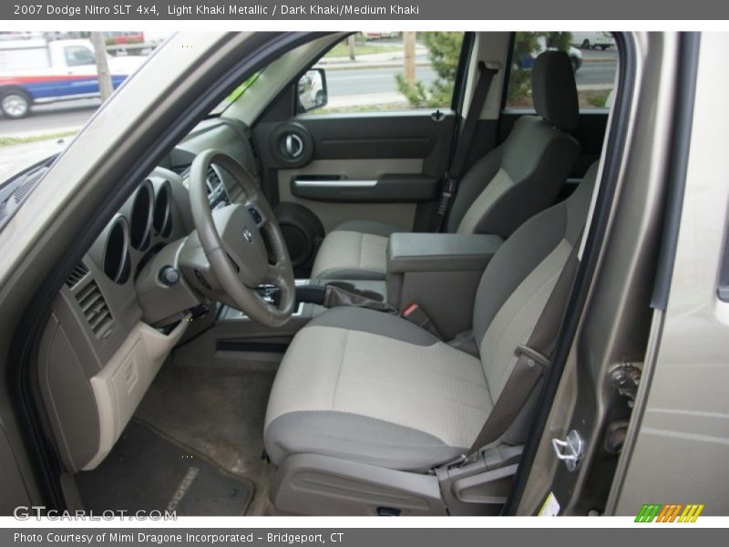Light Khaki Metallic / Dark Khaki/Medium Khaki 2007 Dodge Nitro SLT 4x4