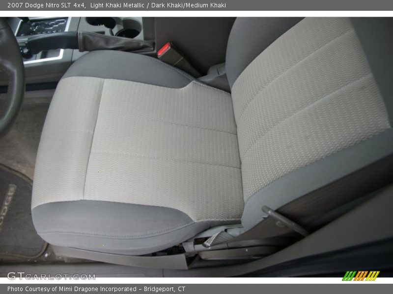 Light Khaki Metallic / Dark Khaki/Medium Khaki 2007 Dodge Nitro SLT 4x4