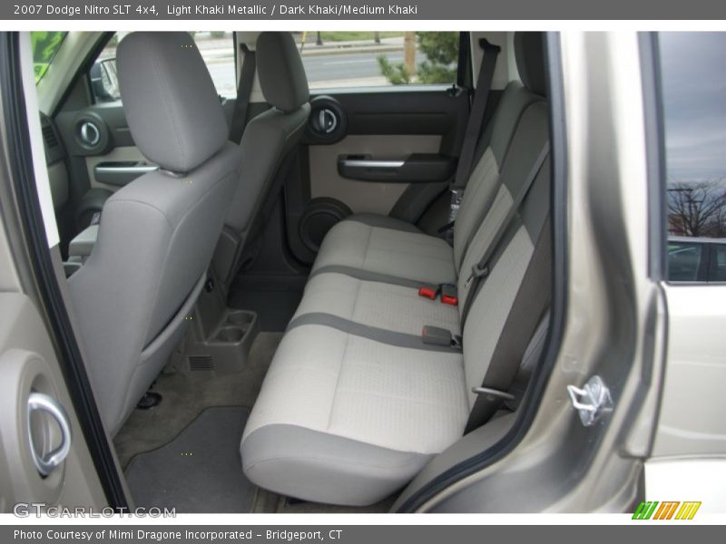 Light Khaki Metallic / Dark Khaki/Medium Khaki 2007 Dodge Nitro SLT 4x4