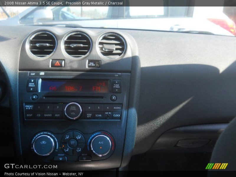 Precision Gray Metallic / Charcoal 2008 Nissan Altima 3.5 SE Coupe