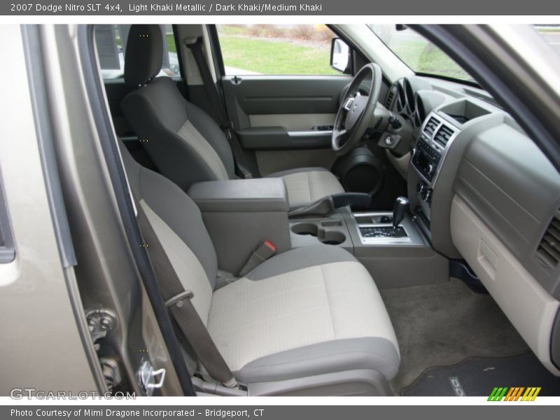 Light Khaki Metallic / Dark Khaki/Medium Khaki 2007 Dodge Nitro SLT 4x4