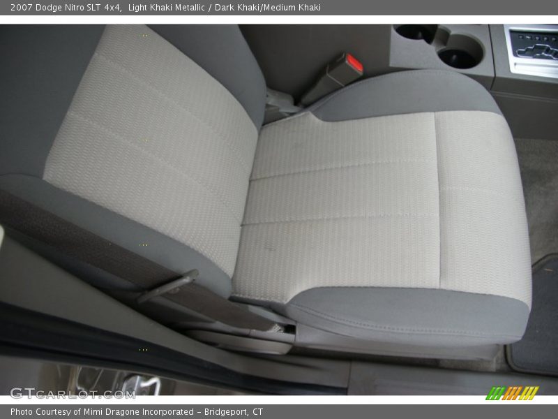 Light Khaki Metallic / Dark Khaki/Medium Khaki 2007 Dodge Nitro SLT 4x4