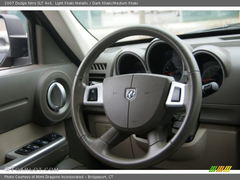 Light Khaki Metallic / Dark Khaki/Medium Khaki 2007 Dodge Nitro SLT 4x4