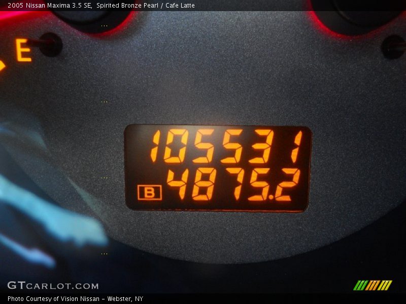 Spirited Bronze Pearl / Cafe Latte 2005 Nissan Maxima 3.5 SE