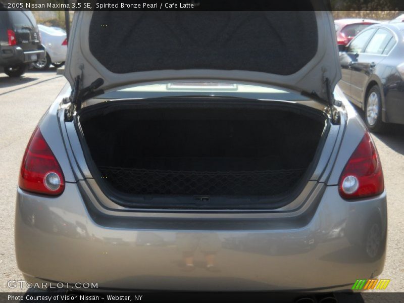 Spirited Bronze Pearl / Cafe Latte 2005 Nissan Maxima 3.5 SE