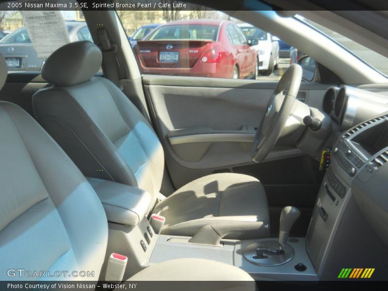 Spirited Bronze Pearl / Cafe Latte 2005 Nissan Maxima 3.5 SE
