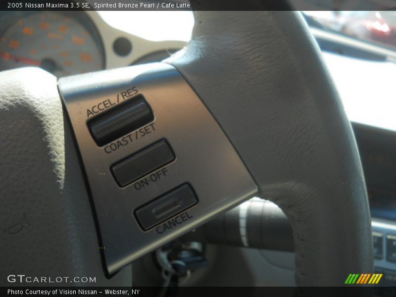 Spirited Bronze Pearl / Cafe Latte 2005 Nissan Maxima 3.5 SE