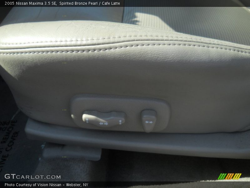 Spirited Bronze Pearl / Cafe Latte 2005 Nissan Maxima 3.5 SE