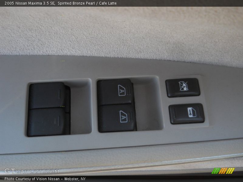 Spirited Bronze Pearl / Cafe Latte 2005 Nissan Maxima 3.5 SE