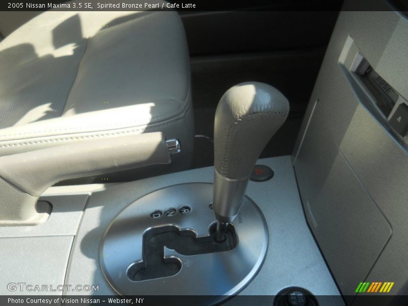 Spirited Bronze Pearl / Cafe Latte 2005 Nissan Maxima 3.5 SE