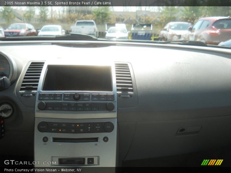 Spirited Bronze Pearl / Cafe Latte 2005 Nissan Maxima 3.5 SE