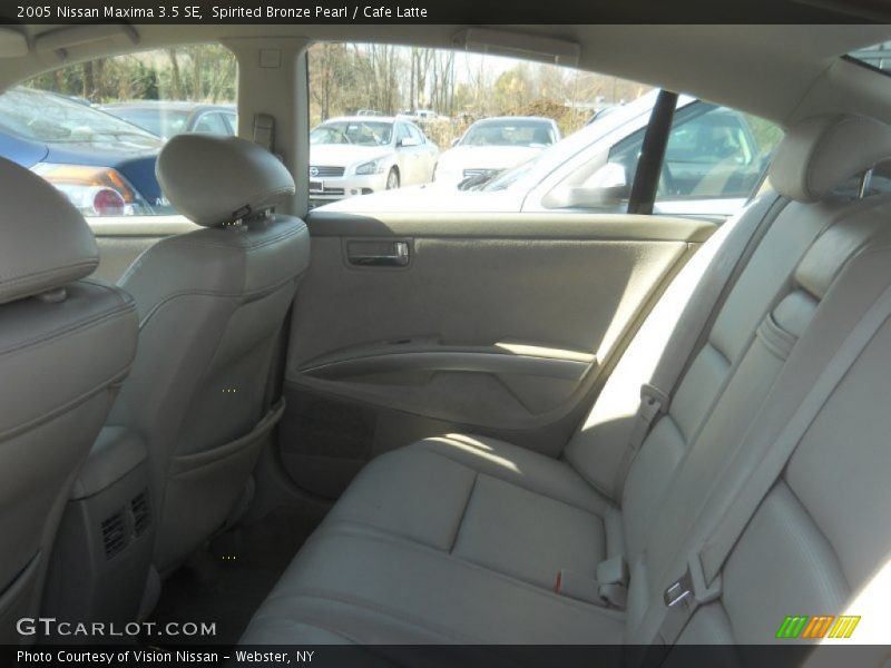 Spirited Bronze Pearl / Cafe Latte 2005 Nissan Maxima 3.5 SE