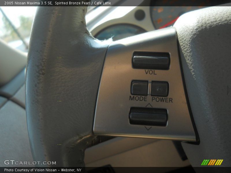 Spirited Bronze Pearl / Cafe Latte 2005 Nissan Maxima 3.5 SE