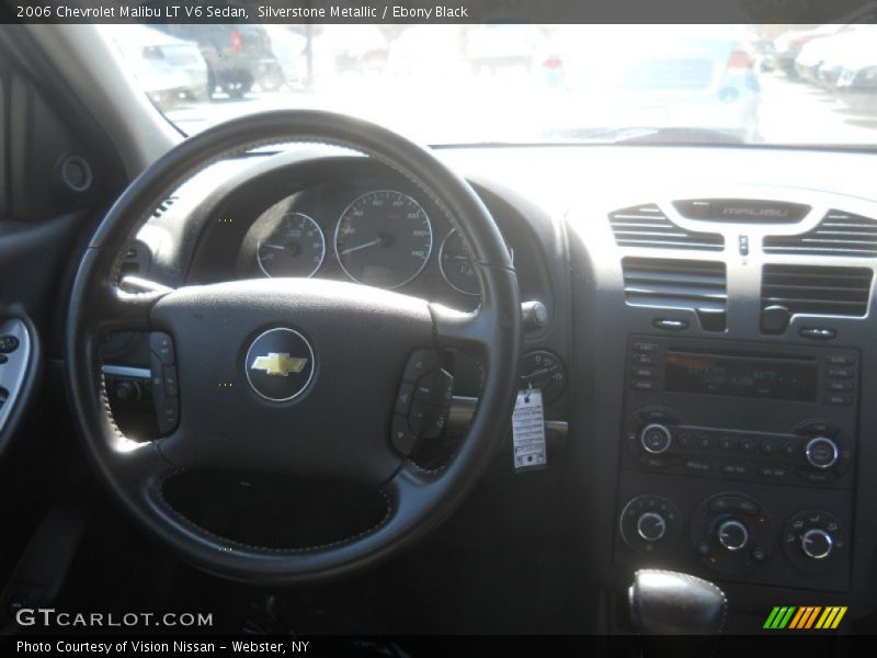 Silverstone Metallic / Ebony Black 2006 Chevrolet Malibu LT V6 Sedan