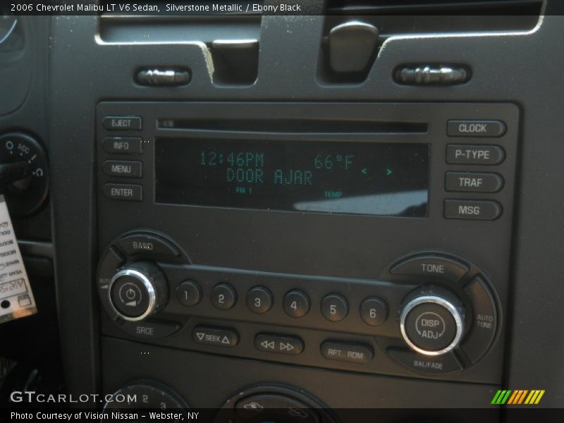 Silverstone Metallic / Ebony Black 2006 Chevrolet Malibu LT V6 Sedan