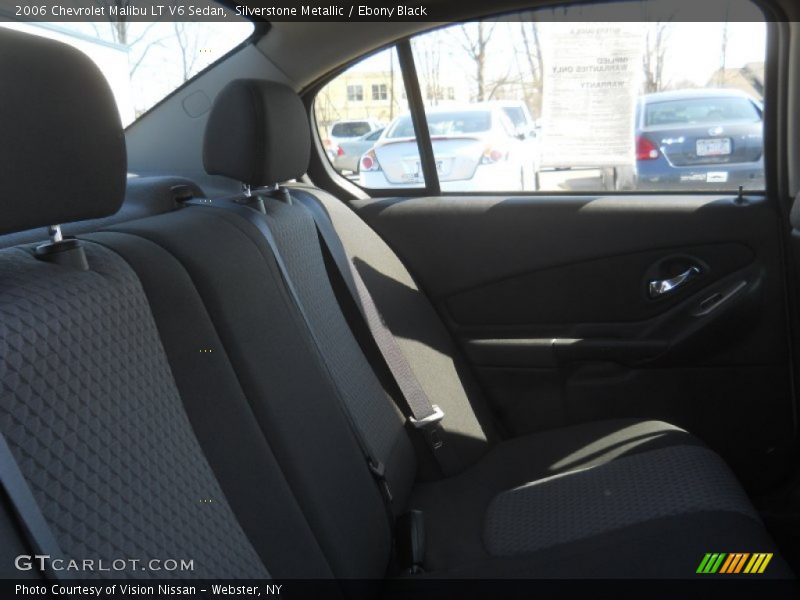 Silverstone Metallic / Ebony Black 2006 Chevrolet Malibu LT V6 Sedan