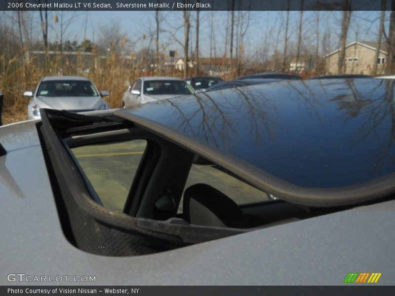 Silverstone Metallic / Ebony Black 2006 Chevrolet Malibu LT V6 Sedan