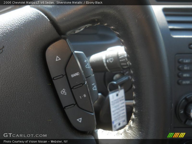 Silverstone Metallic / Ebony Black 2006 Chevrolet Malibu LT V6 Sedan