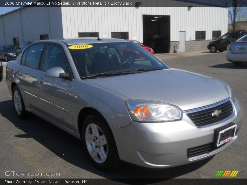 Silverstone Metallic / Ebony Black 2006 Chevrolet Malibu LT V6 Sedan