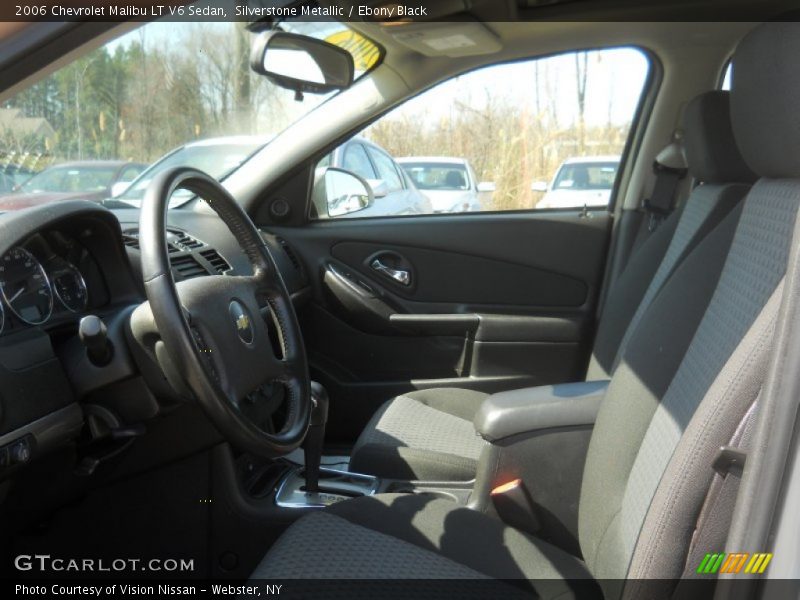 Silverstone Metallic / Ebony Black 2006 Chevrolet Malibu LT V6 Sedan