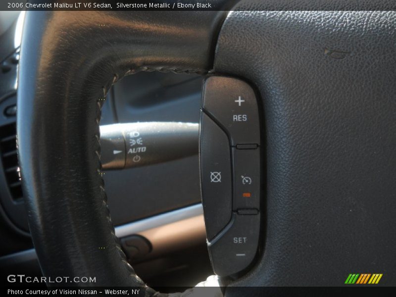 Silverstone Metallic / Ebony Black 2006 Chevrolet Malibu LT V6 Sedan