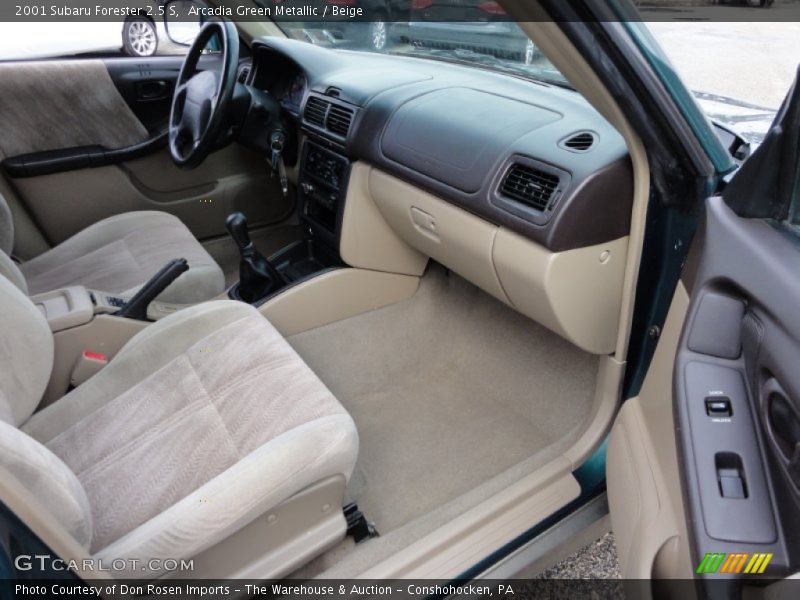  2001 Forester 2.5 S Beige Interior
