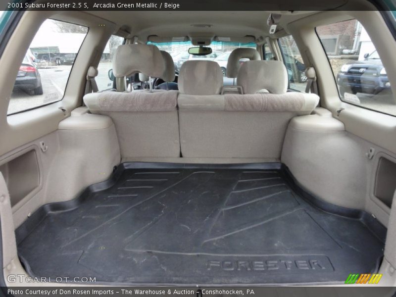  2001 Forester 2.5 S Trunk