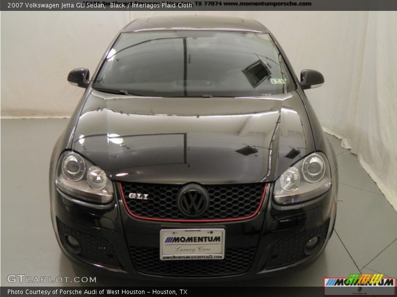 Black / Interlagos Plaid Cloth 2007 Volkswagen Jetta GLI Sedan