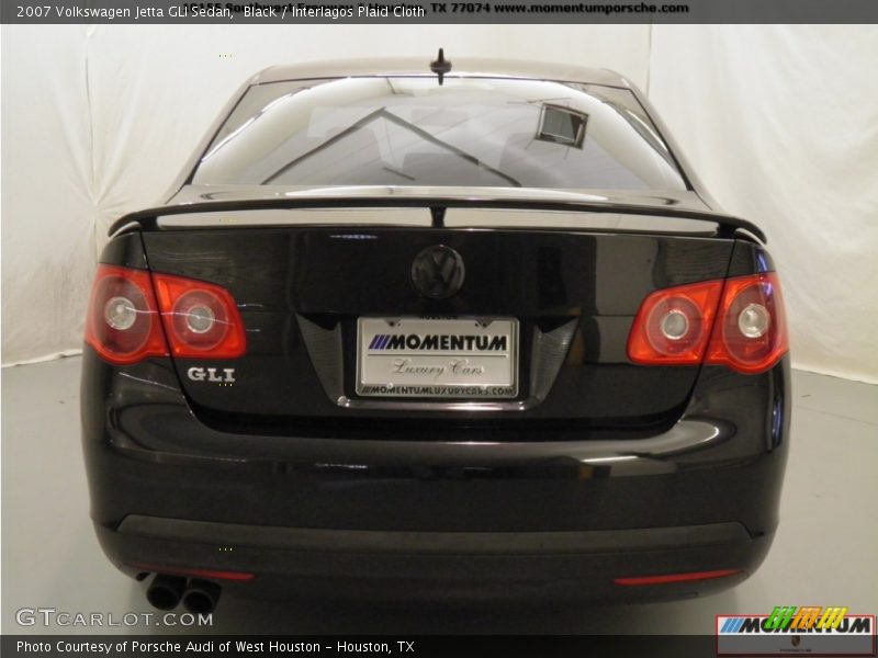 Black / Interlagos Plaid Cloth 2007 Volkswagen Jetta GLI Sedan