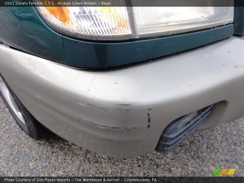 Arcadia Green Metallic / Beige 2001 Subaru Forester 2.5 S