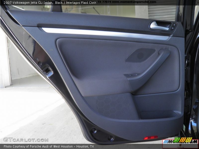 Black / Interlagos Plaid Cloth 2007 Volkswagen Jetta GLI Sedan