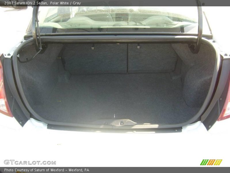 Polar White / Gray 2007 Saturn ION 2 Sedan