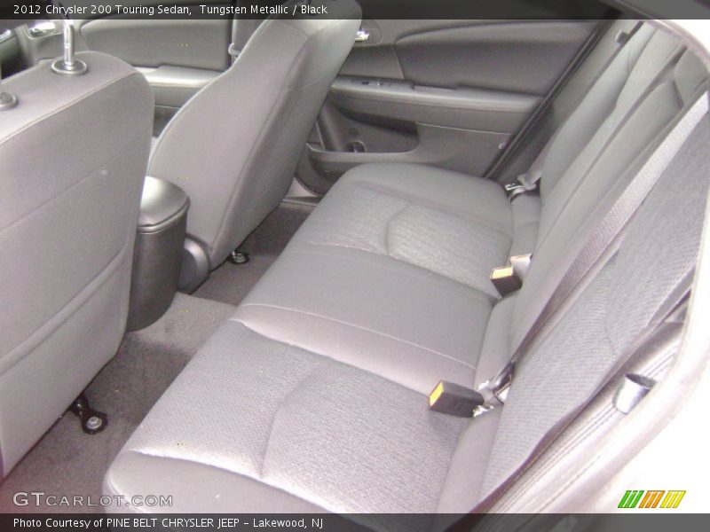 Tungsten Metallic / Black 2012 Chrysler 200 Touring Sedan
