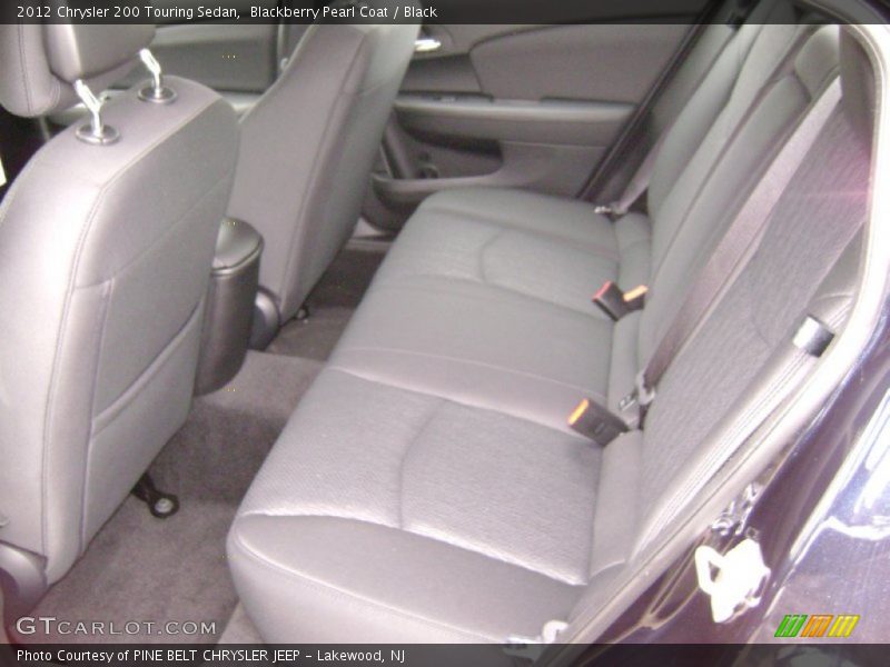 Blackberry Pearl Coat / Black 2012 Chrysler 200 Touring Sedan