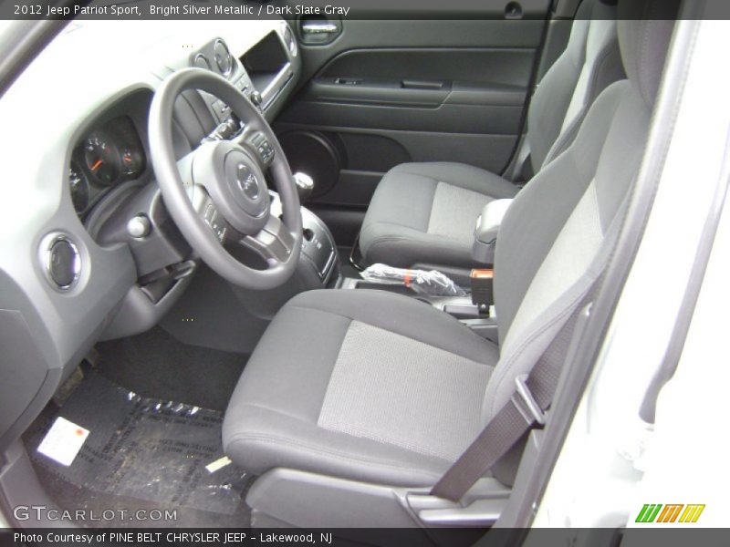 Bright Silver Metallic / Dark Slate Gray 2012 Jeep Patriot Sport
