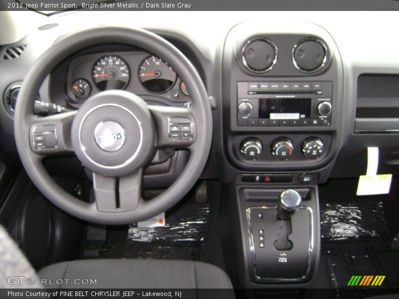 Bright Silver Metallic / Dark Slate Gray 2012 Jeep Patriot Sport