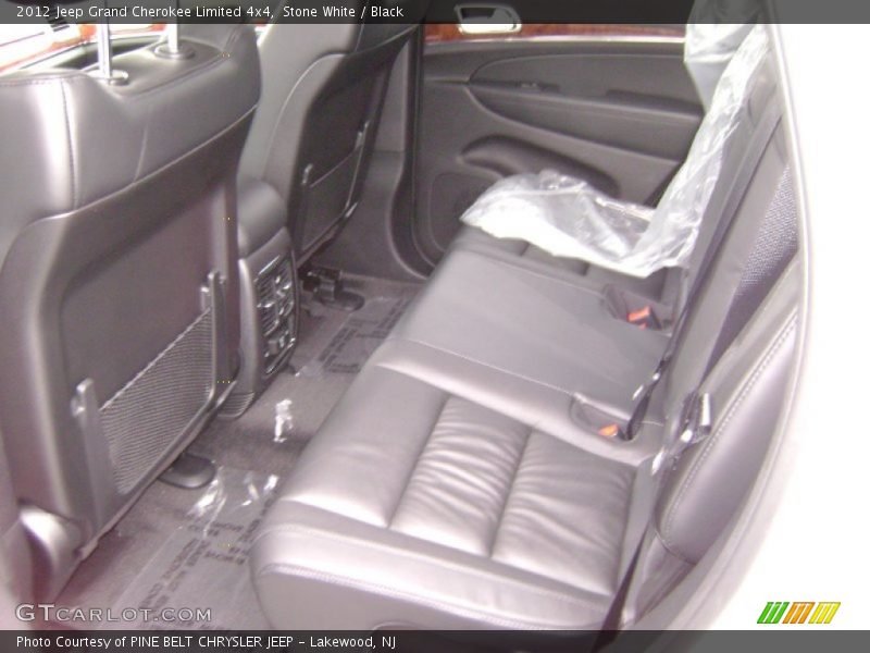 Stone White / Black 2012 Jeep Grand Cherokee Limited 4x4