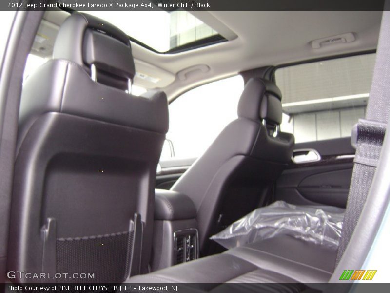 Winter Chill / Black 2012 Jeep Grand Cherokee Laredo X Package 4x4