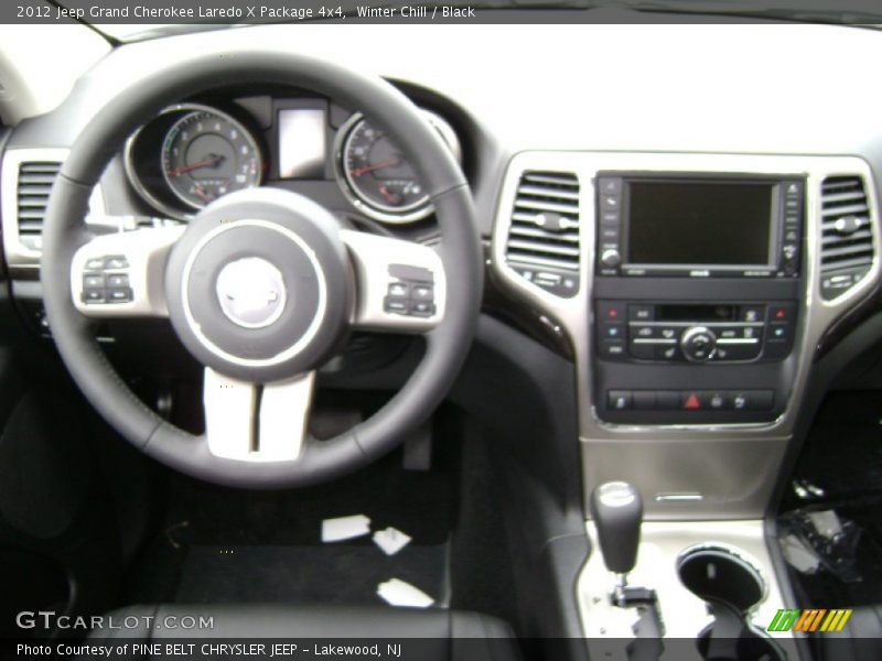 Winter Chill / Black 2012 Jeep Grand Cherokee Laredo X Package 4x4
