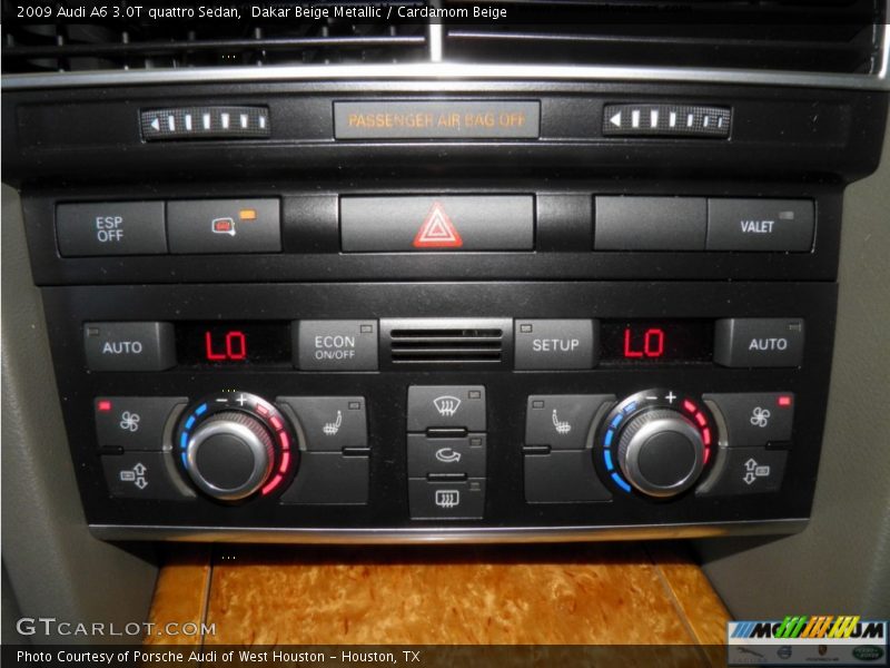 Dakar Beige Metallic / Cardamom Beige 2009 Audi A6 3.0T quattro Sedan