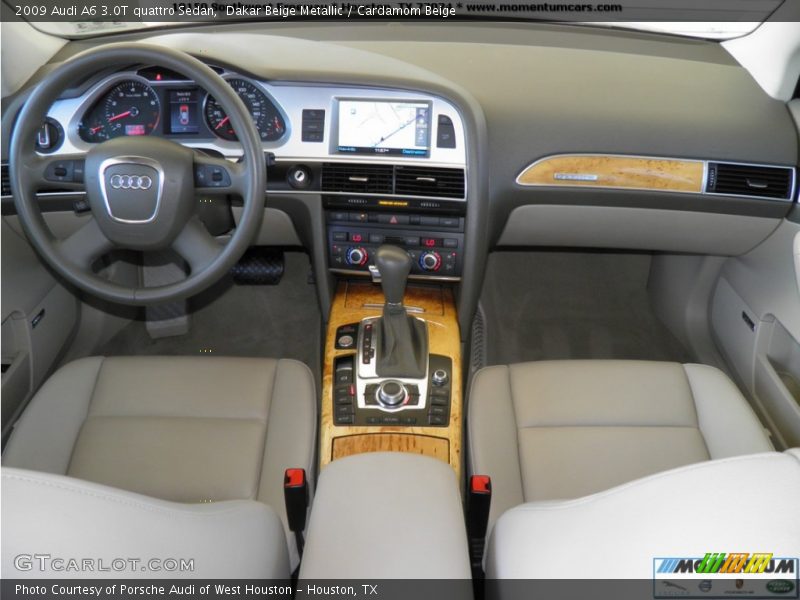 Dakar Beige Metallic / Cardamom Beige 2009 Audi A6 3.0T quattro Sedan
