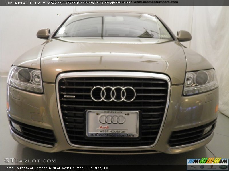 Dakar Beige Metallic / Cardamom Beige 2009 Audi A6 3.0T quattro Sedan