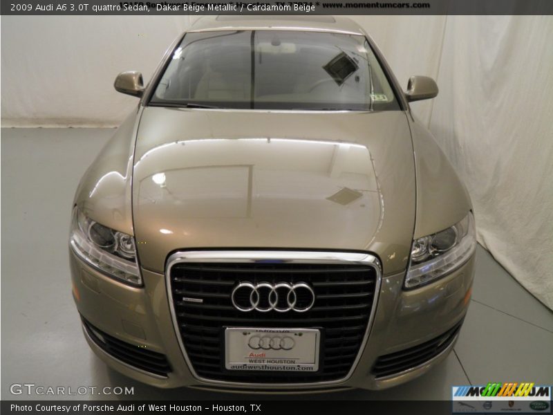 Dakar Beige Metallic / Cardamom Beige 2009 Audi A6 3.0T quattro Sedan