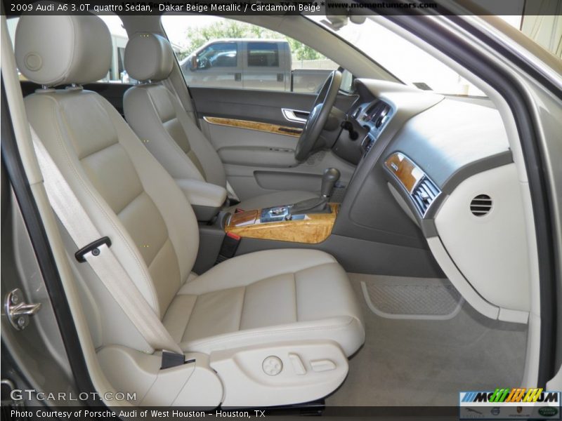 Dakar Beige Metallic / Cardamom Beige 2009 Audi A6 3.0T quattro Sedan