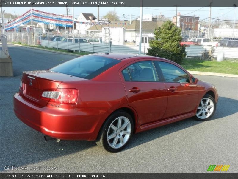  2010 Galant Sport Edition Rave Red Pearl