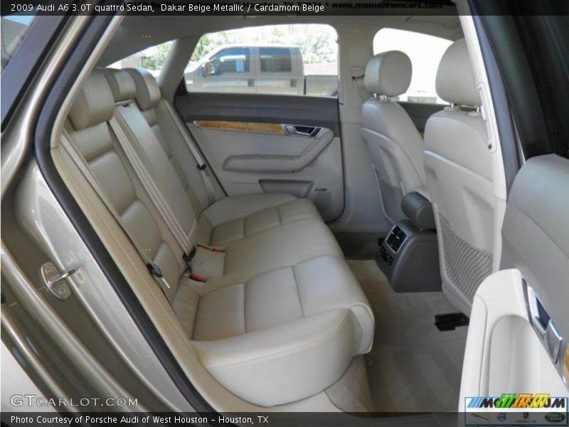 Dakar Beige Metallic / Cardamom Beige 2009 Audi A6 3.0T quattro Sedan