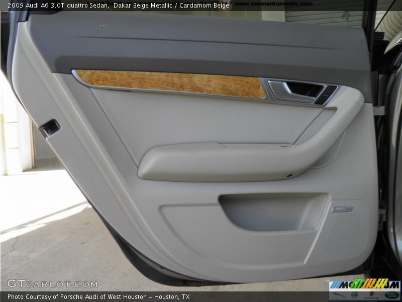 Dakar Beige Metallic / Cardamom Beige 2009 Audi A6 3.0T quattro Sedan