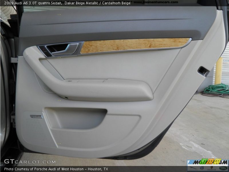 Dakar Beige Metallic / Cardamom Beige 2009 Audi A6 3.0T quattro Sedan