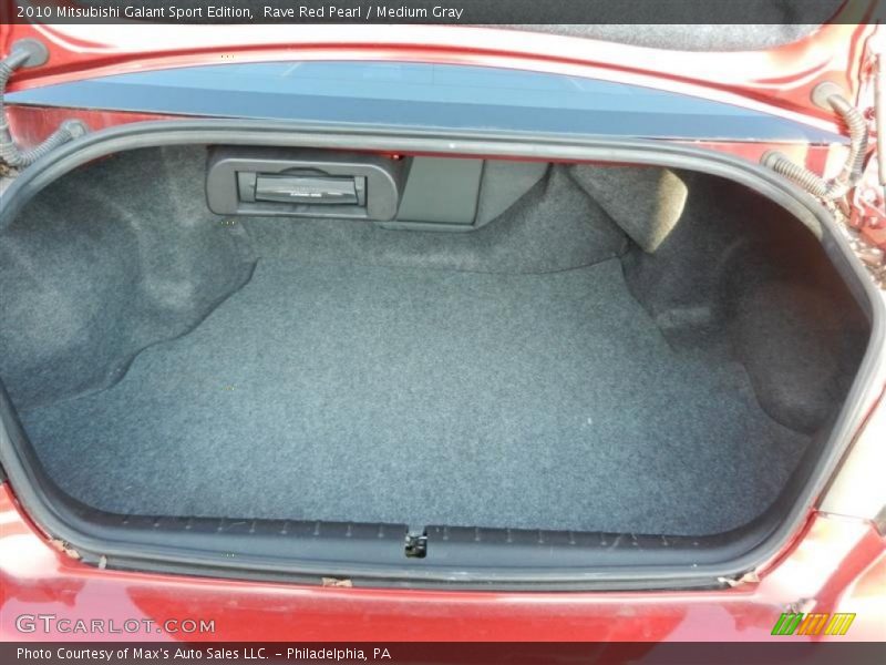  2010 Galant Sport Edition Trunk